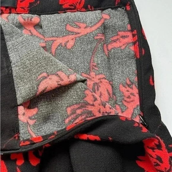 Who What Wear Plus Size Floral Print Birdcage Midi Skirt Size 24W NWT - Picture 4 of 5